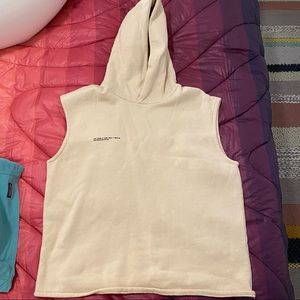 The Pangaia tank with hood